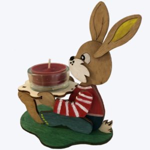 Tellicht Osterhase sitzend