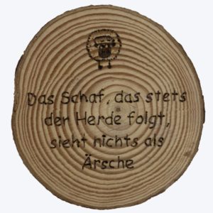 Das Schaf, das stets...