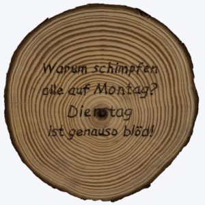 Warum schimpfen alle...