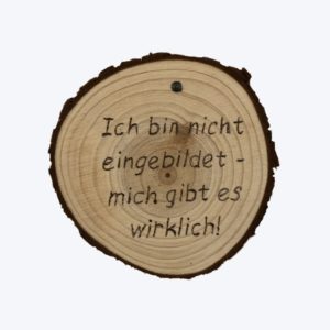 Ich bin nicht eingebildet